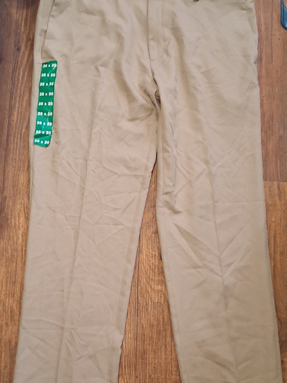 Haggar Men's Khaki Straight-Leg Chinos - Tan